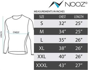 img 1 attached to 🏋️ Nooz Men's Cool Dry Compression Long Sleeve Baselayer T-Shirts for Optimal Performance