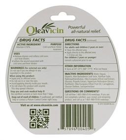 img 1 attached to 💆 Oleavicin Gel Soothing: Powerful Relief in a 0.12 oz Tube