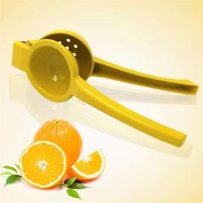 img 3 attached to 🍋 MOTZU Premium Metal Lemon Lime Squeezer: Extract Maximum Juice | Manual Citrus Juicer for Effortless Juice Extraction | Hand Fruit Juicer Kitchen Tool | Dishwasher Safe