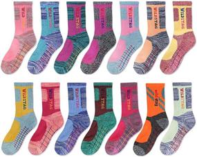 img 2 attached to WILD STAG Women's Multi-Pack Cushion Outdoor Hiking Socks in Random Colors - Ideal for Walking, Trekking, and More!