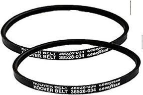 img 2 attached to 🔌 Hoover Vacuum Cleaner Belts Part Number 38528034: 2 Belts for Optimal Cleaning Power