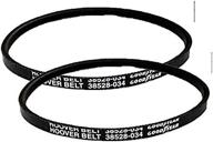 🔌 hoover vacuum cleaner belts part number 38528034: 2 belts for optimal cleaning power логотип