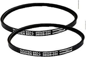 img 4 attached to 🔌 Hoover Vacuum Cleaner Belts Part Number 38528034: 2 Belts for Optimal Cleaning Power