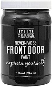 img 4 attached to Modern Masters 275266 Front Door Paint - 🎨 32 Fl Oz (Pack of 1) - Satin Elegant