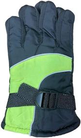 img 1 attached to 🧤 Yacht & Smith Kids Ski Glove: Fleece Lined, Water Resistant, and Bulk Winter Gloves for Kids