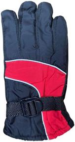 img 3 attached to 🧤 Yacht & Smith Kids Ski Glove: Fleece Lined, Water Resistant, and Bulk Winter Gloves for Kids