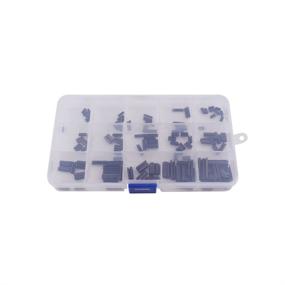 img 1 attached to Eowpower 160Pcs Slotted Spring Assortment