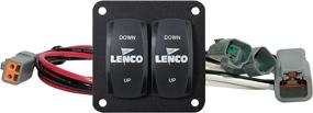 img 1 attached to 🔘 Lenco 10222-211D Double Rocker Trim Tab Switch Kit