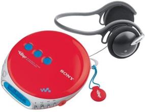 img 3 attached to 🎧 Red Sony D-EJ360 PSYC CD Walkman: Robust Portable Music Player for Enhanced Listening Experience