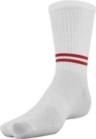 img 2 attached to 🧦 Under Armour Men's Essential Crew Sock Set - 6 Pairs