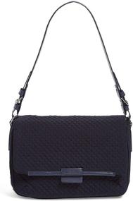 img 4 attached to 👜 Optimized Search: Microfiber Shoulder Satchel Purse by Vera Bradley