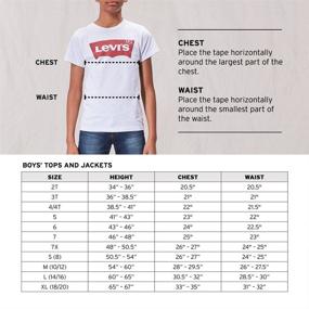 img 1 attached to 👕 Levi's Classic White Batwing T-Shirt for Boys - Boys' Clothing