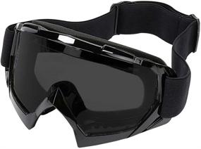 img 4 attached to 🏍️ LJDJ Motorcycle Goggles: Ultimate Protection and Style for Men, Women, and Youth