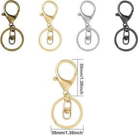 img 2 attached to Lobster Keychain Trigger Jewelry Accessories Beading & Jewelry Making