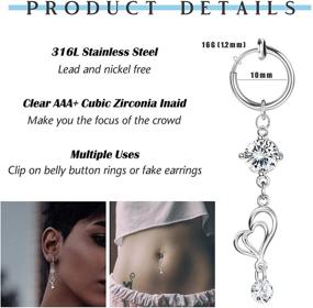 img 2 attached to Drperfect Belly Button Rings Piercing