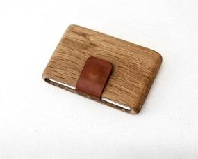 img 1 attached to 👛 Leather Wallet with Detachable Strap by Haydanhuya