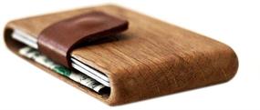 img 4 attached to 👛 Leather Wallet with Detachable Strap by Haydanhuya