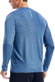 img 2 attached to Футболка для тренировок 33 Blue Heather Athletic Guys и активная одежда