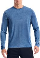 футболка для тренировок 33 blue heather athletic guys и активная одежда логотип