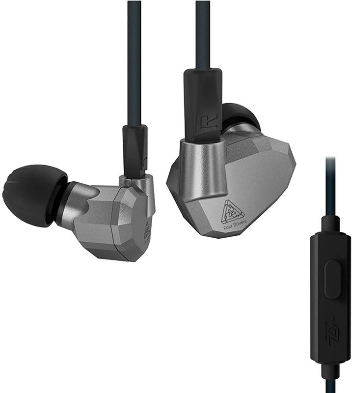 quad driver headphones headphones 로고