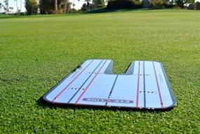 img 1 attached to EyeLine Golf Patented Classic Putting Mirror: Portable Trainer for Games & Drills | PGA Tour Favorite from USA