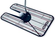 eyeline golf patented classic putting mirror: portable trainer for games & drills | pga tour favorite from usa логотип