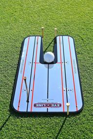 img 3 attached to EyeLine Golf Patented Classic Putting Mirror: Portable Trainer for Games & Drills | PGA Tour Favorite from USA