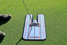 img 2 attached to EyeLine Golf Patented Classic Putting Mirror: Portable Trainer for Games & Drills | PGA Tour Favorite from USA