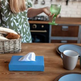 img 1 attached to 🌿 LastTissue Reusable Tissue Box: Eco-Friendly, Organic Cotton Wipes for Sustainable Facial Tissues & Household Paper Towels