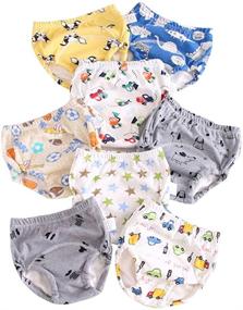 img 3 attached to 🩲 Ordinary Unisex Breathable Cotton Potty Training Underwear - 6-Pack of Reusable, Waterproof Toddler Pee Underpants