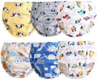 🩲 ordinary unisex breathable cotton potty training underwear - 6-pack of reusable, waterproof toddler pee underpants logo