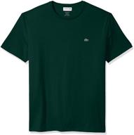 👕 lacoste sleeve cotton jersey t shirt for men: stylish and comfortable shirt logo