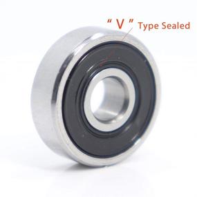 img 3 attached to 💎 High-Quality 625 2RS Bearing: Miniature Bearings, 5X16X5mm