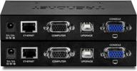 trendnet kvm extension kit | 100 meters range | hot-keys | transmitter & receiver | ps/2 & vga compatibility | tk-ex4 logo