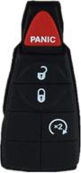 🔑 keyless remote fob key shell case for dodge durango grand caravan journey ram 1500 2500 3500 jeep grand cherokee ram 1500 2500 3500 iyzc01c m3n5wy783x gq4-53t replacement logo