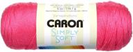 vibrant watermelon3: caron h9700b-9604 simply soft brites yarn in lively shades logo