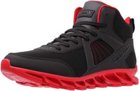 img 3 attached to 👟 BRONAX Waterproof Resistant Motorcycle Basketball Shoes for Men: Durable & Stylish Footwear