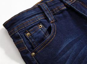 img 2 attached to Black Skinny Stretch Straight Fashion Boys' Clothing ~ Jeans
