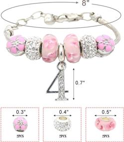 img 1 attached to 🎉 Perfect Party Accessories for Girls: Birthday Bracelet Necklace Supplies and Decorations