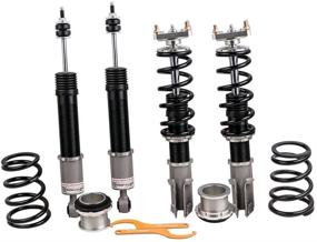 img 4 attached to 🚗 Upgrade Your Ford Mustang 4th Gen Suspension with maXpeedingrods Coilovers Kits: Adjustable Damper, Spring Shock Struts for 1994-2004 Mustang