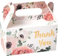 подарочные коробки «wrapaholic pack thank treat boxes» логотип