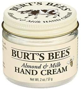 img 1 attached to 👐 Крем для рук с миндалем и молоком Burt's Bees - 2 унции (пачка из 6 штук)