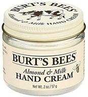 👐 burt's bees almond and milk hand cream - 2 oz (pack of 6) logo