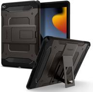 spigen tough armor tech ipad 10.2 case - gunmetal: 9th & 8th gen (2021/2020) + 7th gen (2019) logo