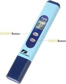 img 3 attached to 🌊 Pancellent Water Quality Test Meter - TDS PH 2 in 1 Kit, Measurement Range 0-9990 PPM, 1 PPM Resolution, 2% Readout Accuracy