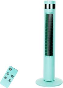 img 4 attached to 🌬️ R.W.FLAME Tower Fan Oscillating Fan (Green, 35") - Remote Control, 3 Modes, Portable Bladeless Floor Fans for Home, Office, with Child/Pet/Elder Safety features