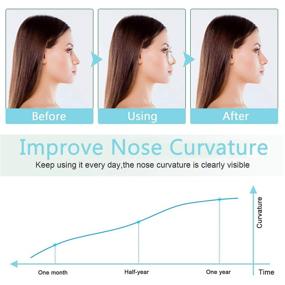 img 3 attached to 👃 Nose Shaper Clip: Pain-Free Nose Bridge Straightener & Rhinoplasty Corrector for Unisex - QUECC Soft Silicone Nose Slimming Device for Up Lifting