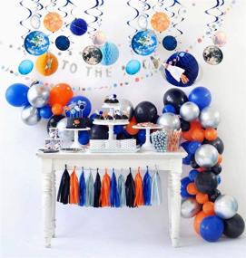 img 4 attached to Воздушные шары металлического медового сота для дня рождения - "Balloons Metallic Honeycomb Birthday Supplies