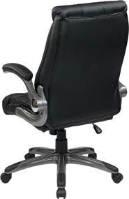 img 1 attached to Office Star Leather Executive Espresso