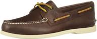 👞 sperry men's burnished brown 2 eye shoes: loafers & slip-ons logo